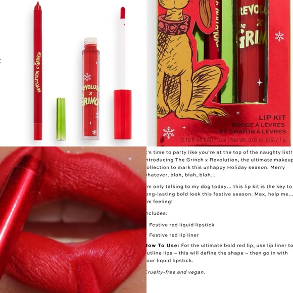 The Grinch Max Limited edition Lip set - Picture 12 of 16